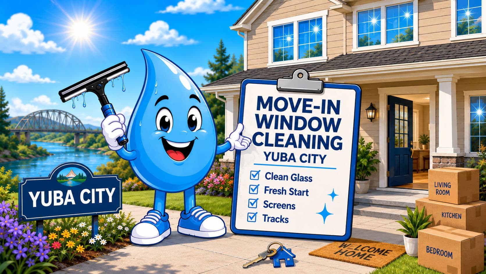 Move-In Window Cleaning for Yuba City Homeowners image