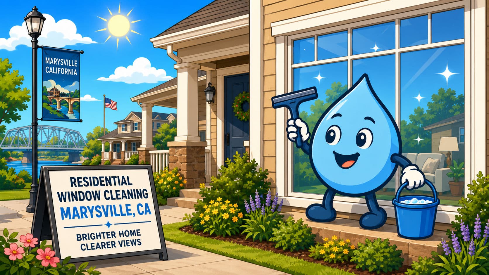 Residential Window Cleaning Services in Marysville, CA image