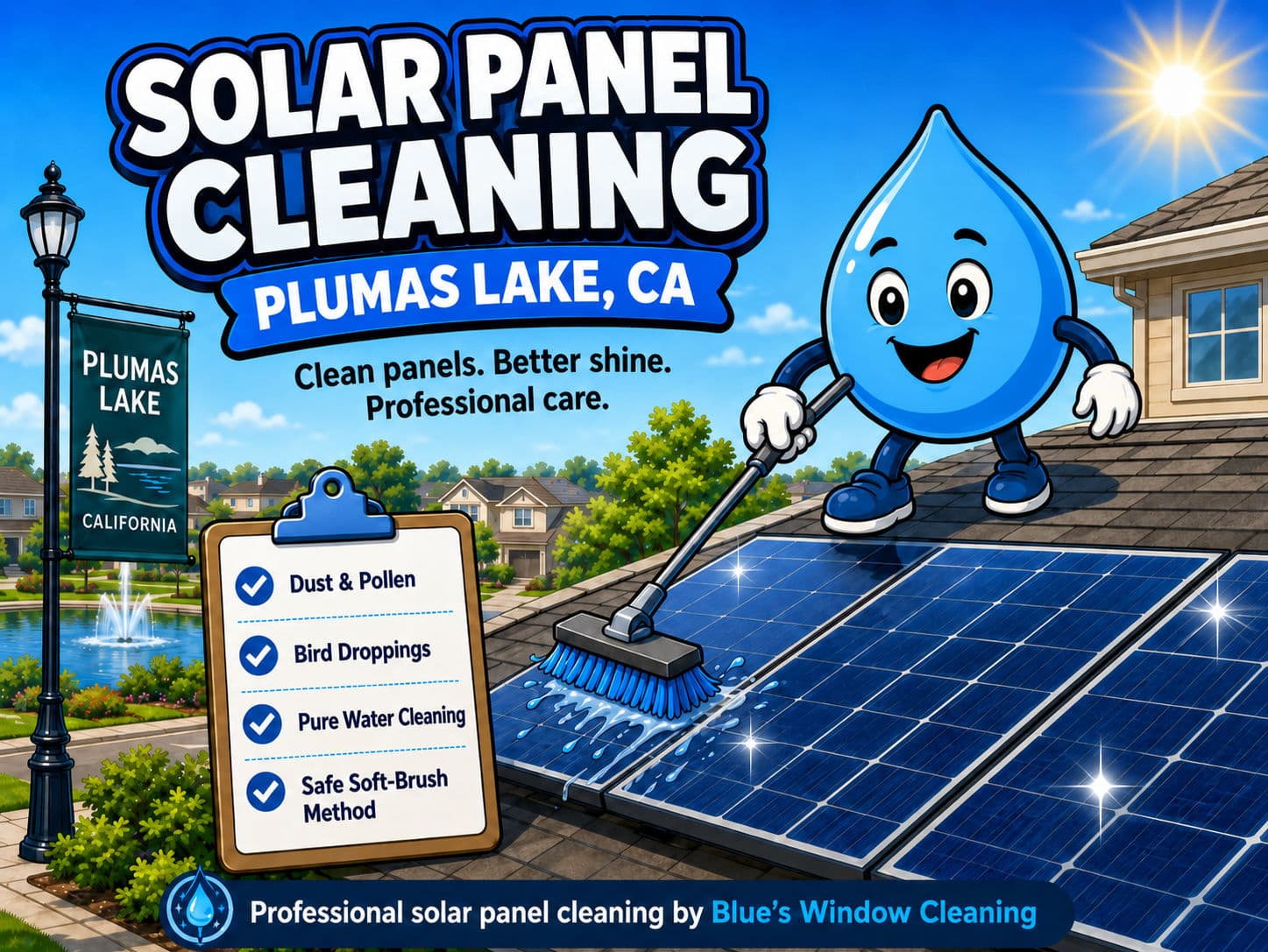 Solar Panel Cleaning in Plumas Lake, CA image