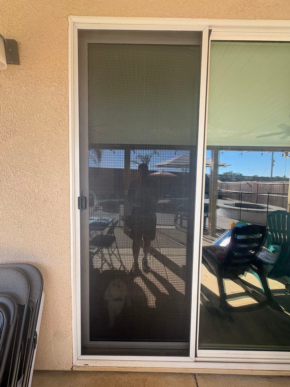 Gallery photos for Slider Screen Upgrade to Pet Resistant Material in Plumas Lake: Image #1