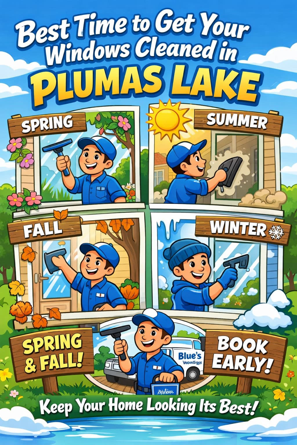 Best Time to Get Your Windows Cleaned in Plumas Lake image
