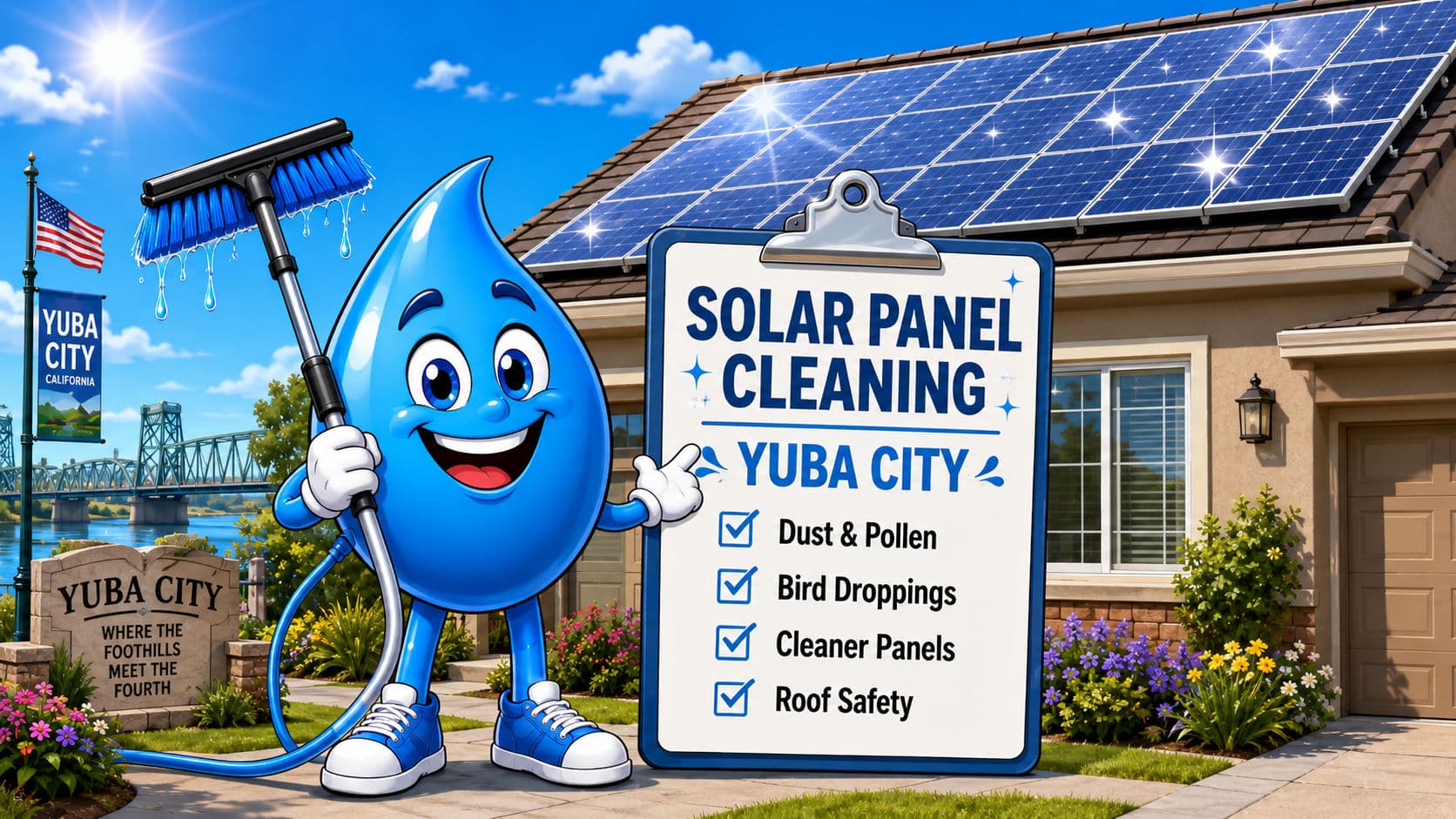 Solar Panel Cleaning in Yuba City: Is It Worth It? image