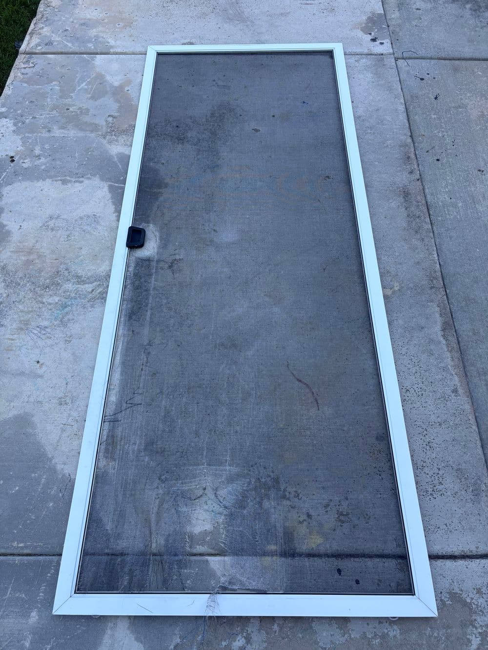 Gallery photos for Sliding Screen Door Re-Screen on a Patio Door in Plumas Lake: Image #2