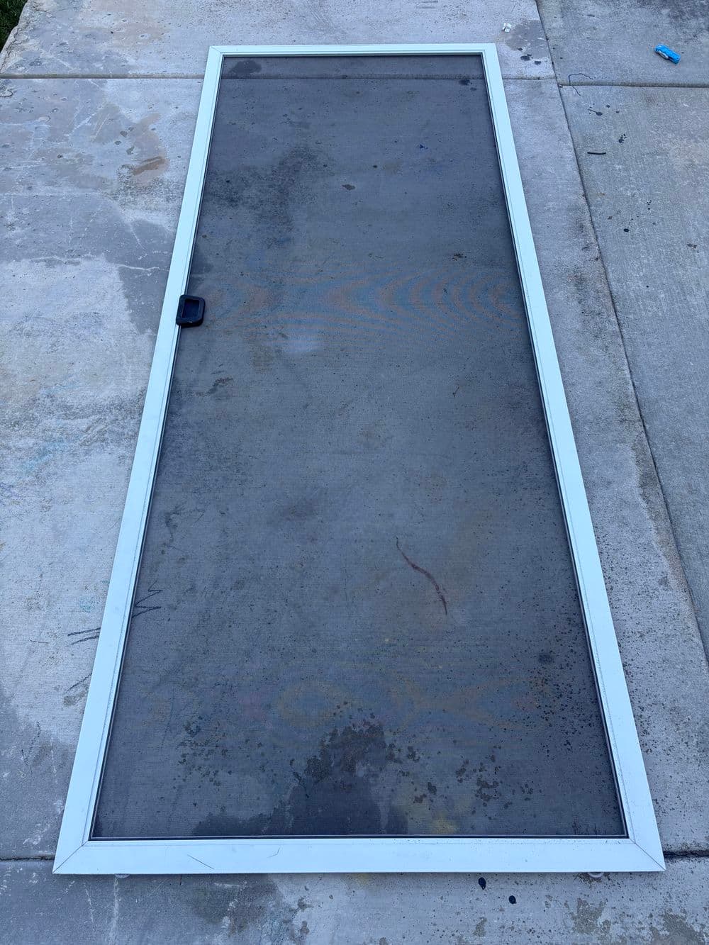 Gallery photos for Sliding Screen Door Re-Screen on a Patio Door in Plumas Lake: Image #3