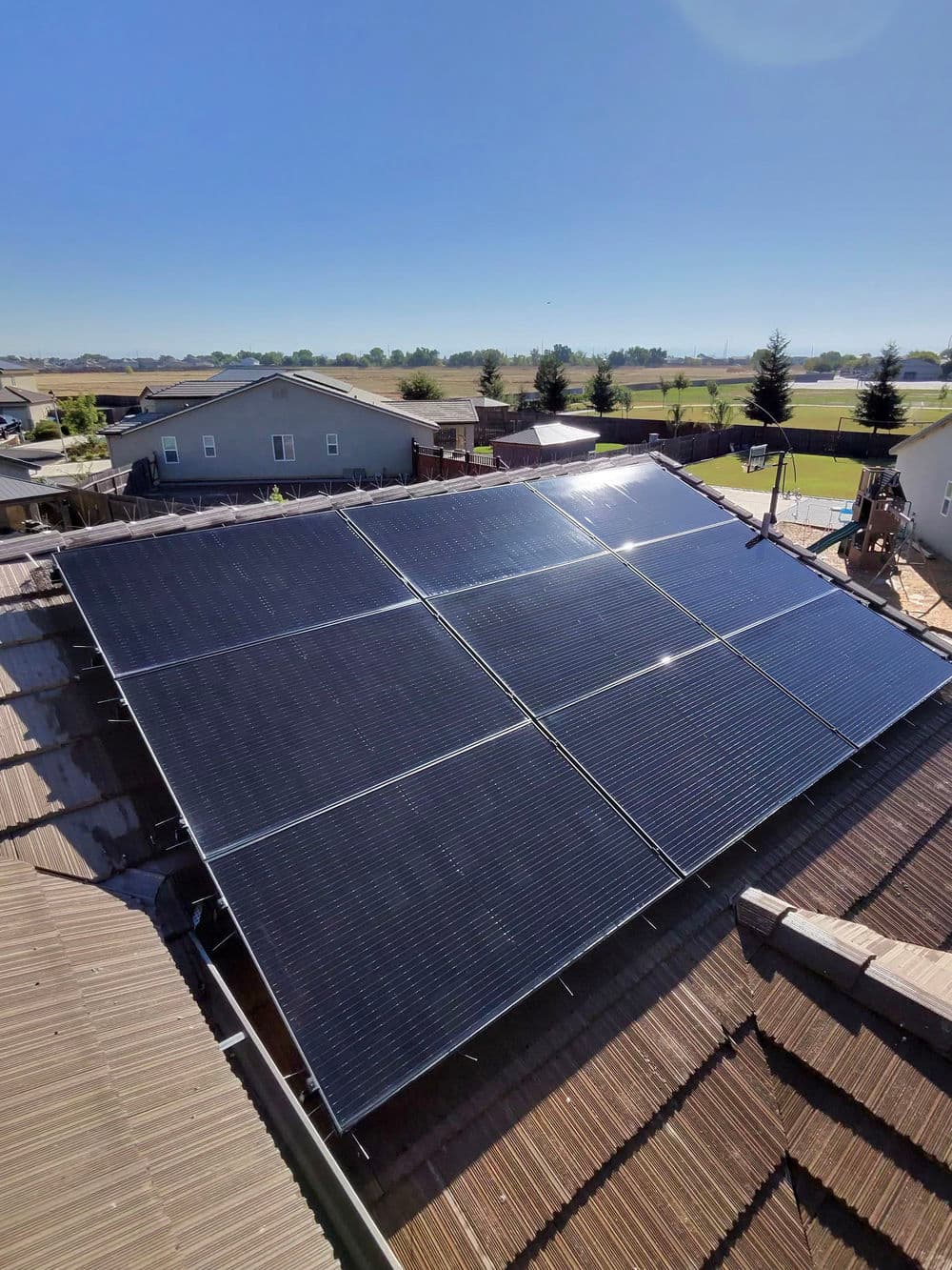 Gallery photos for Solar Panel Cleaning for a New Homeowner in Plumas Lake: Image #3
